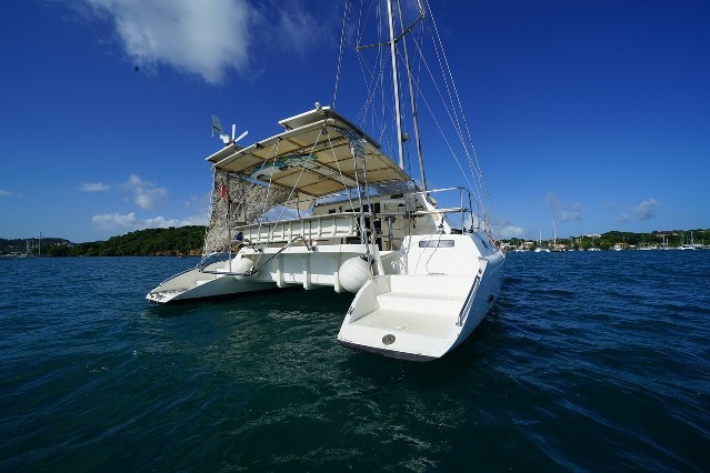 Used Sail Catamaran for Sale 2003 Island Spirit 40 Boat Highlights