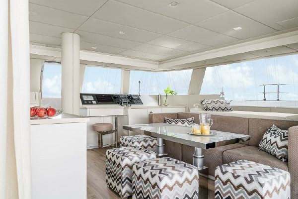 New Sail Catamaran for Sale 2023 Sunreef 50 Layout & Accommodations