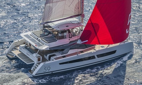 New Sail Catamaran for Sale 2025 Samana 59 Boat Highlights