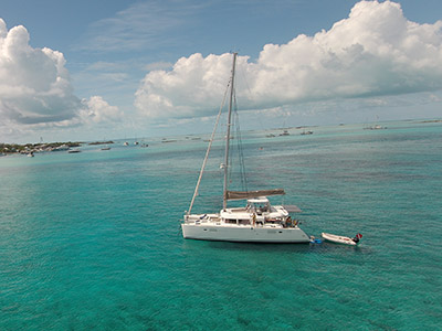 lagoon 470 cruising catamaran