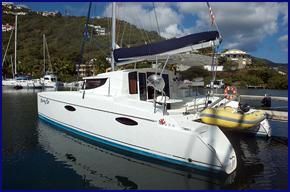 Used Sail Catamaran for Sale 2007 Mahe 36 Boat Highlights