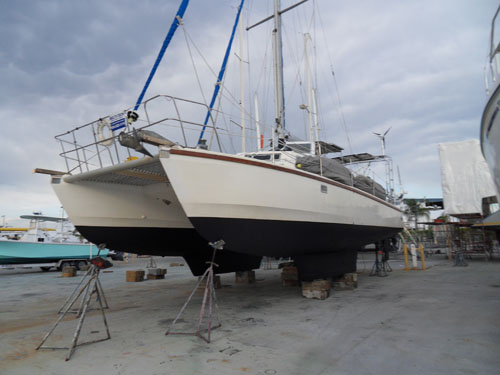 Used Sail Catamaran for Sale 1987 Sunstream Boat Highlights