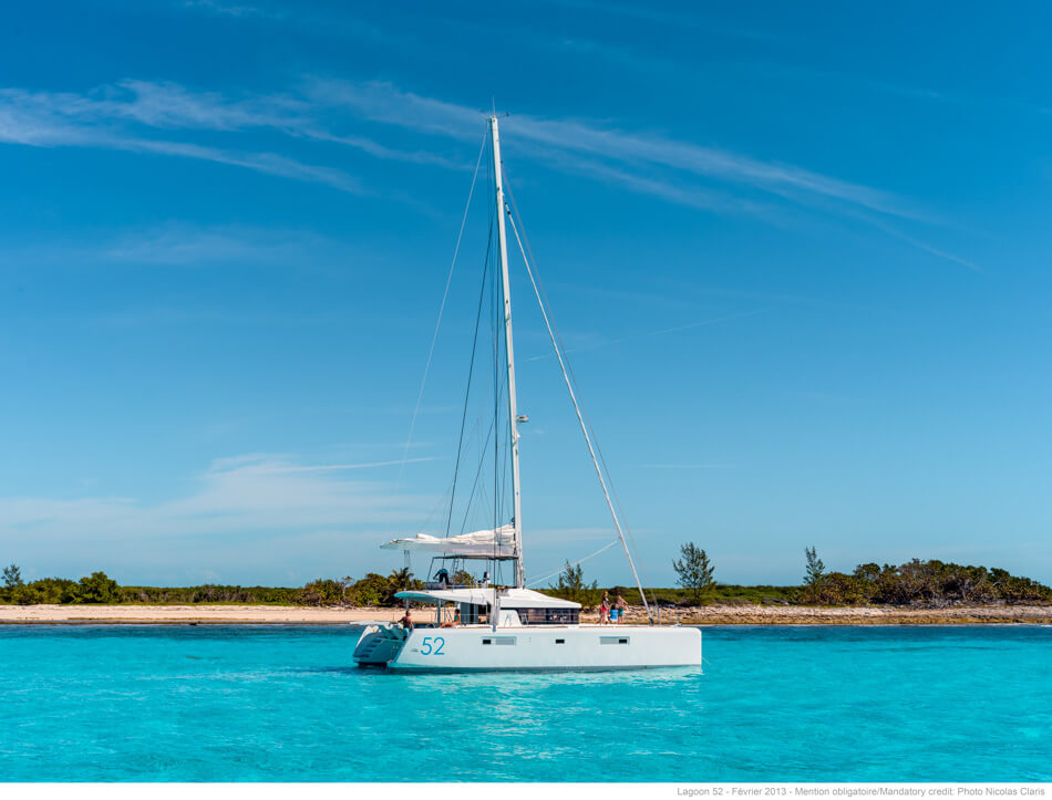 New Sail Catamaran for Sale  Lagoon 52 F Boat Highlights