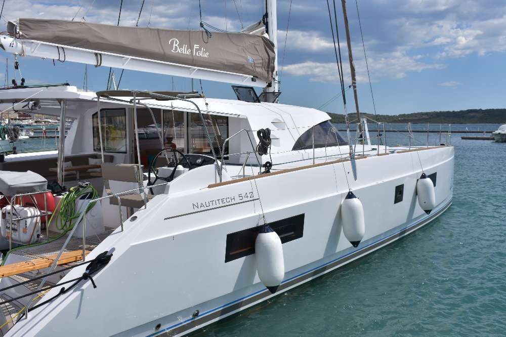 Used Sail Catamaran for Sale 2015 Nautitech 542 Boat Highlights