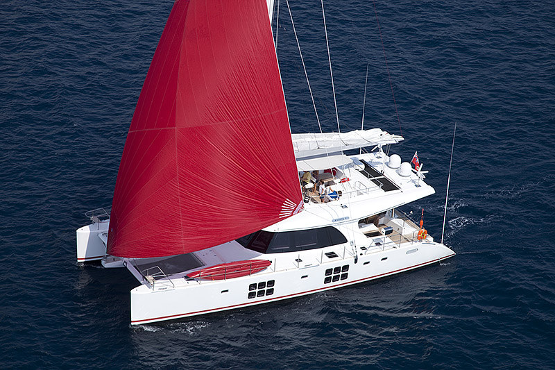 Launched Sail Catamaran for Sale 2013 Sunreef 60 Loft Boat Highlights