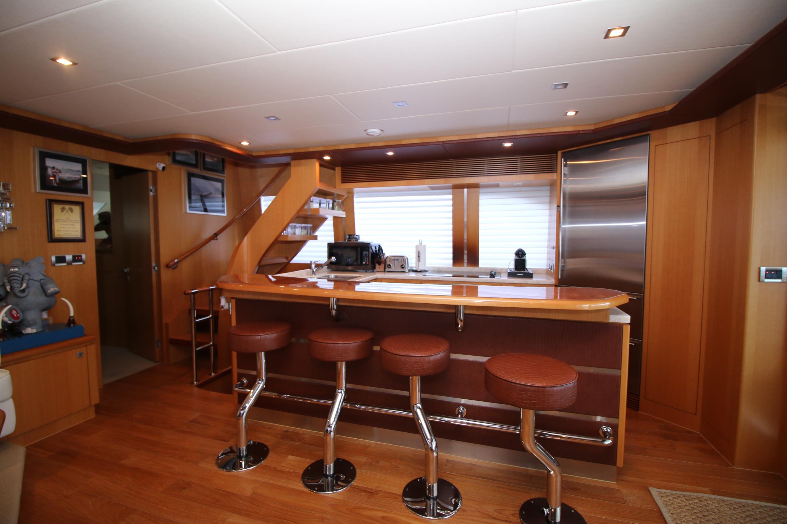 Used Power Catamaran for Sale 2014 Horizon PC60 Layout & Accommodations