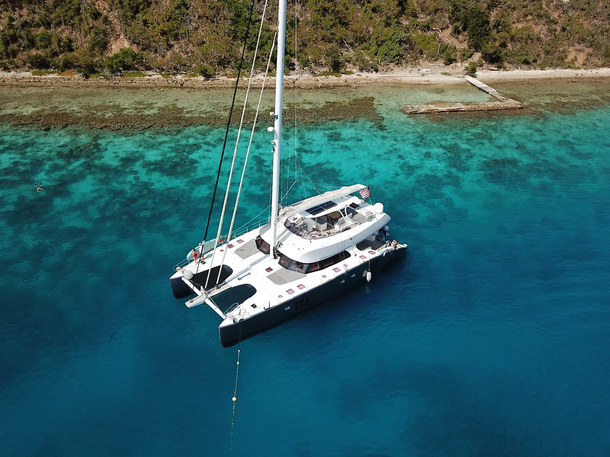 Used Sail Catamaran for Sale 2011 Sunreef 70 Boat Highlights