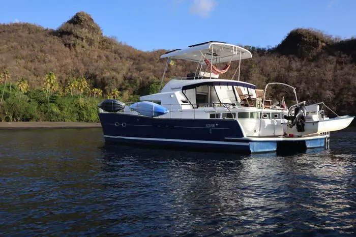 Used Power Catamaran for Sale 2004 Lagoon 43 Power  Boat Highlights