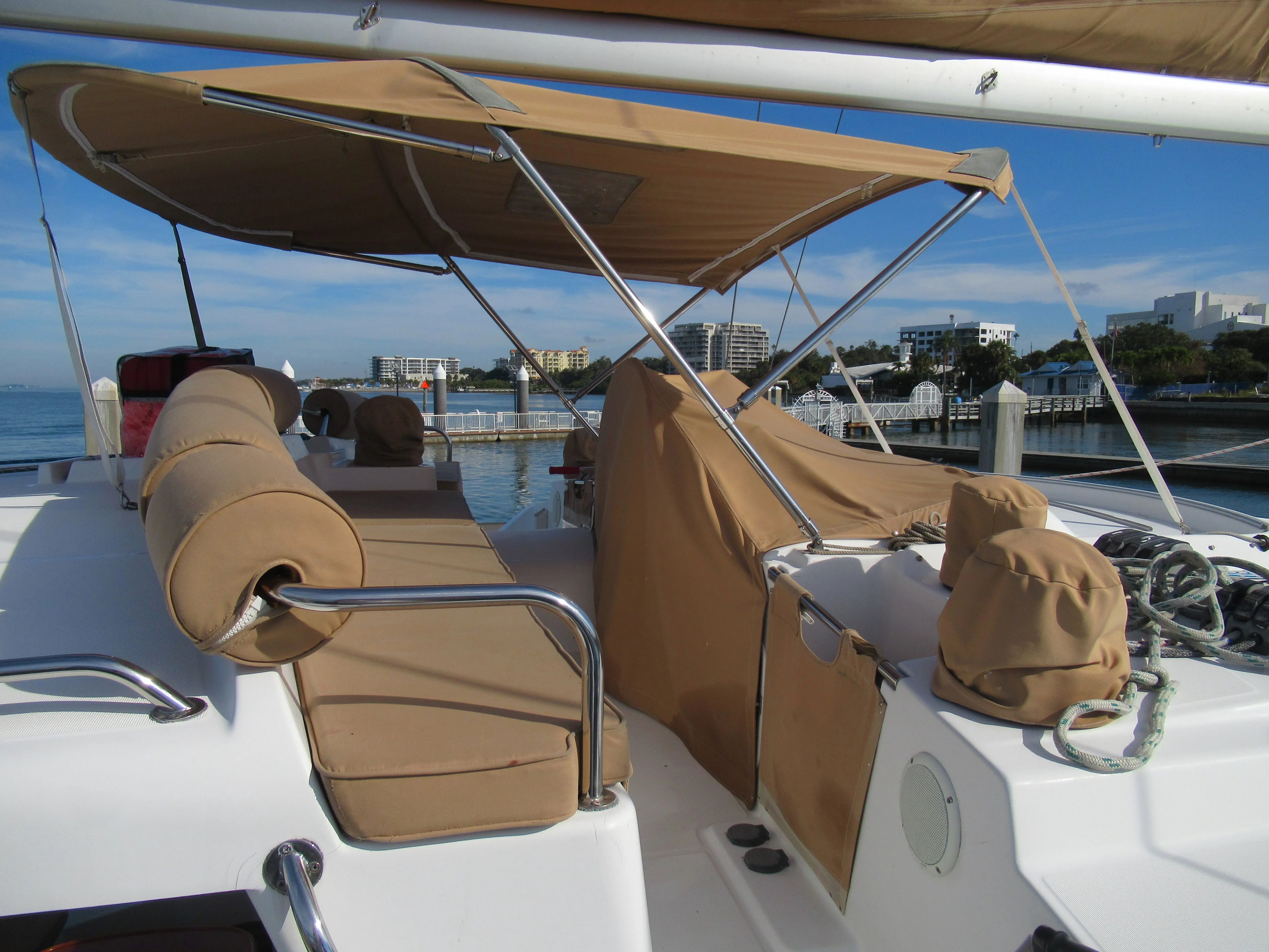 Used Sail Catamaran for Sale 2005 Lagoon 440 Deck & Equipment