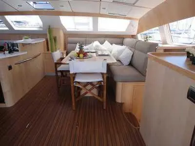 Used Sail Catamaran for Sale 2014 Privilege 515 Layout & Accommodations Image Gallery