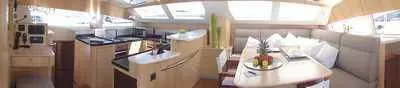 Used Sail Catamaran for Sale 2014 Privilege 515 Layout & Accommodations Image Gallery