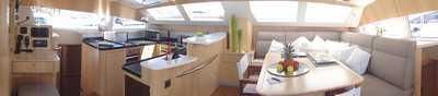 Used Sail Catamaran for Sale 2014 Privilege 515 Layout & Accommodations