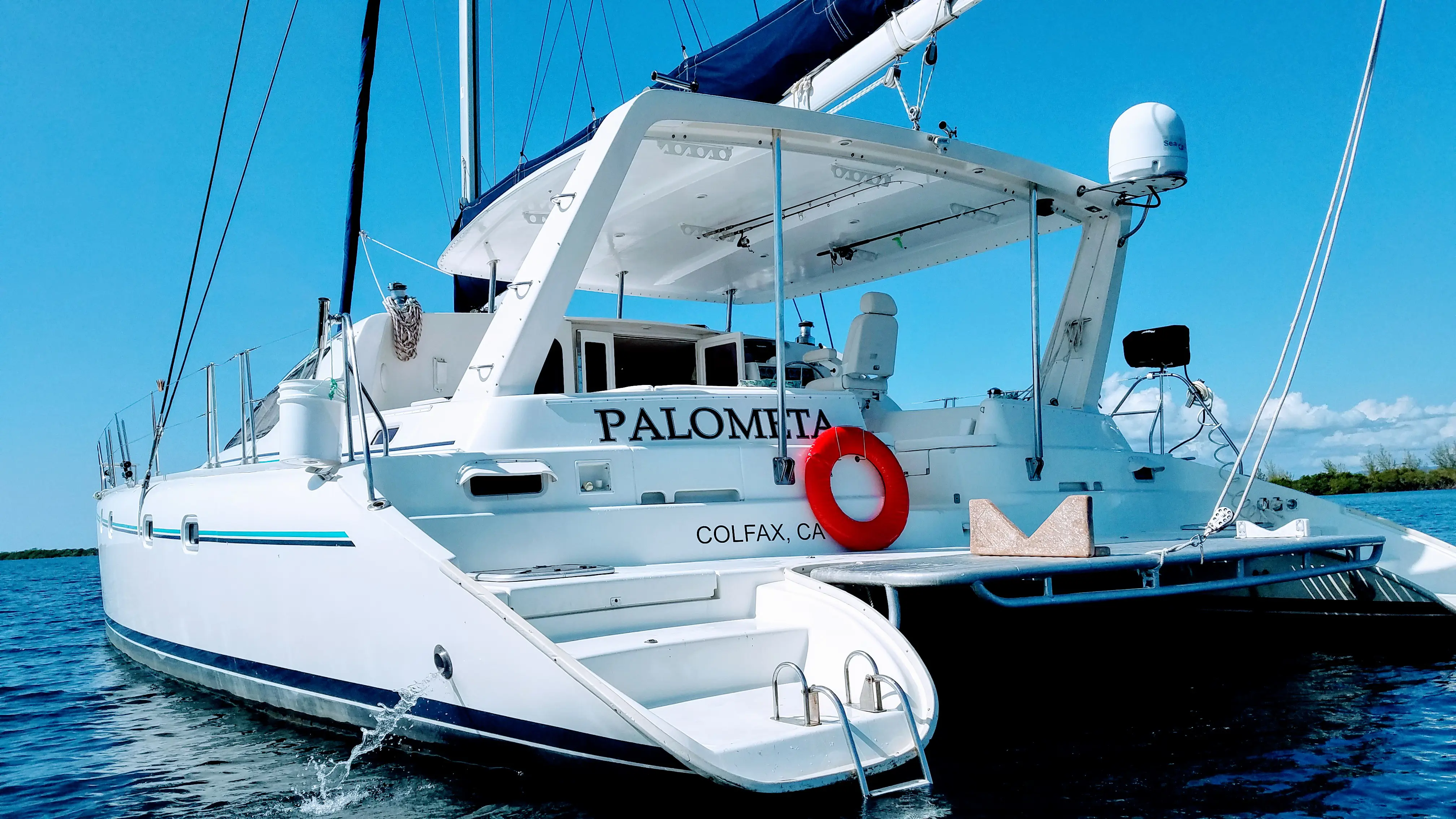 Used Sail Catamaran for Sale 2004 Leopard 47 Boat Highlights