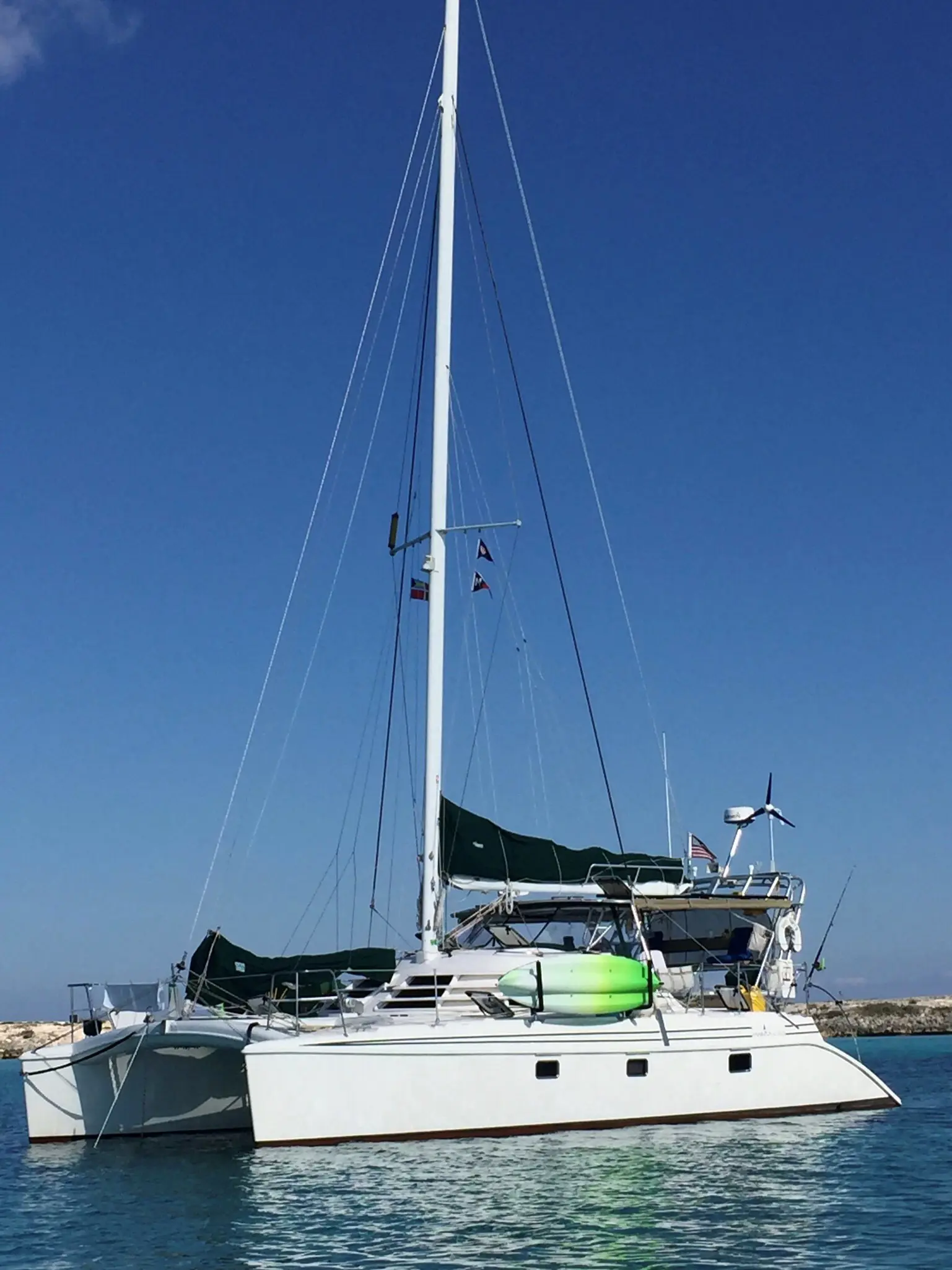 Used Sail Catamaran for Sale 2004 MK II Boat Highlights