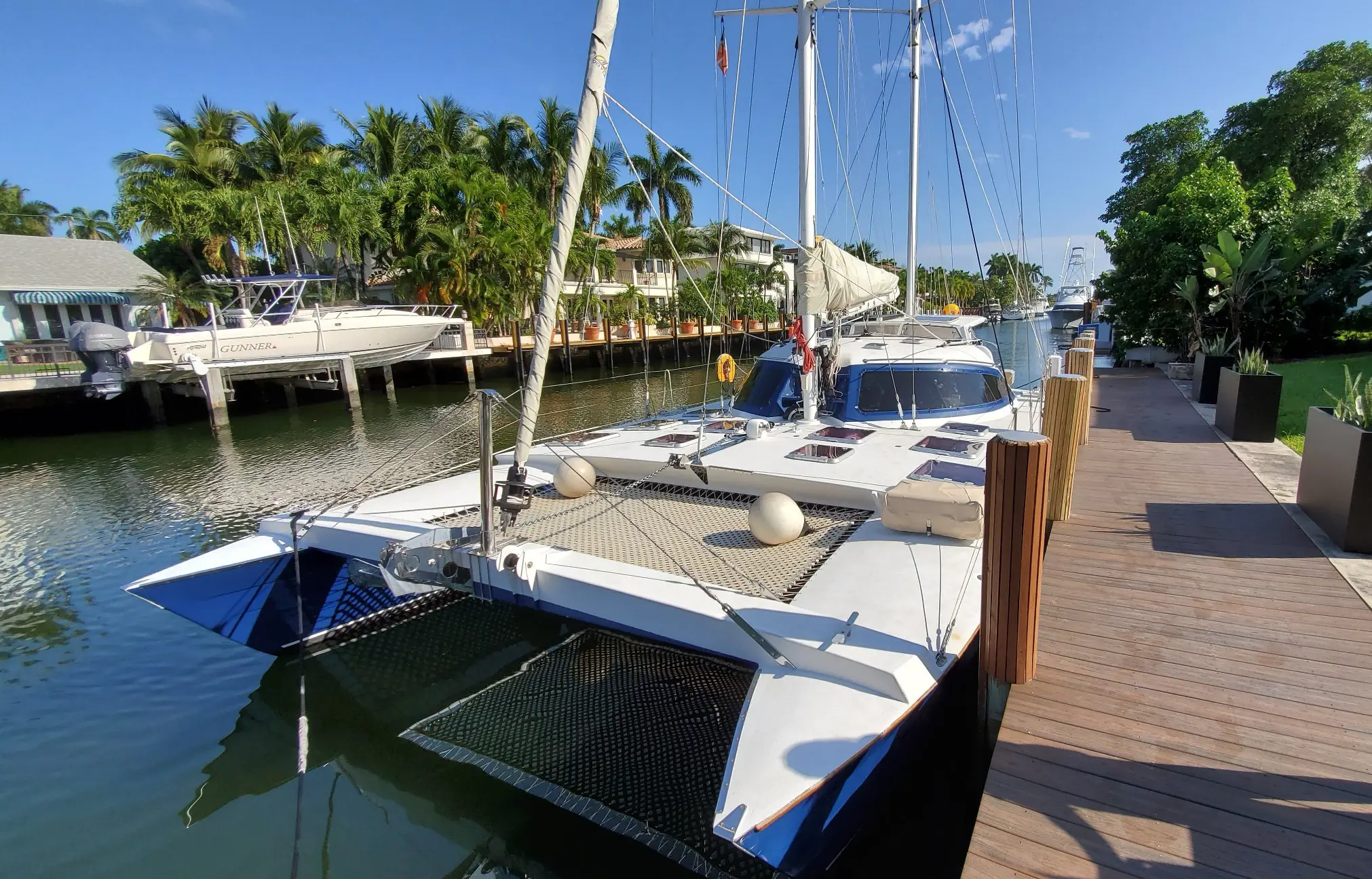 Used Sail Catamaran for Sale 1979 Custom 49 Boat Highlights