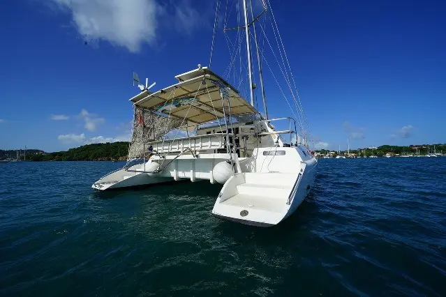 Used Sail Catamaran for Sale 2003 Island Spirit 40 Boat Highlights