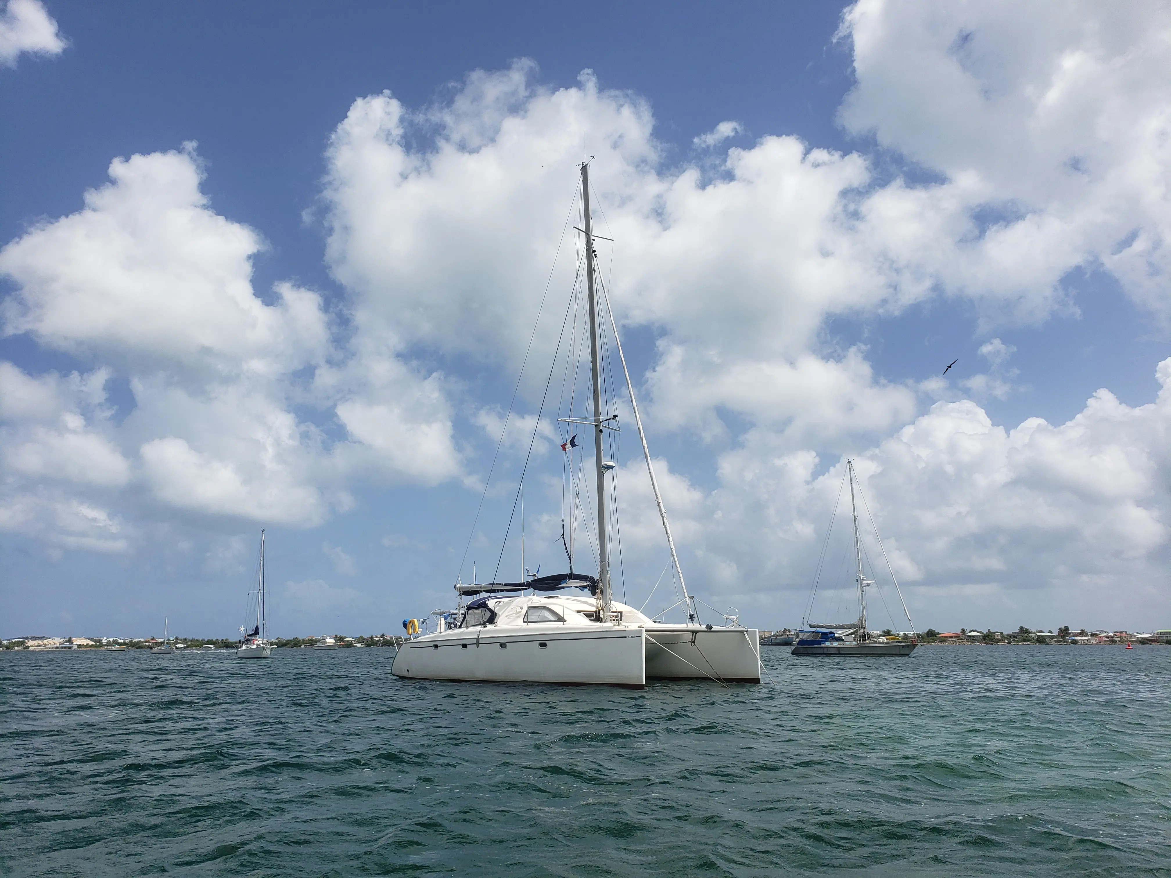 Used Sail Catamaran for Sale 1996 Nautitech 435 Boat Highlights