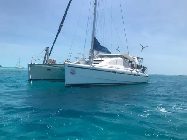 Used Sail Catamaran for Sale 2002 Leopard 42 