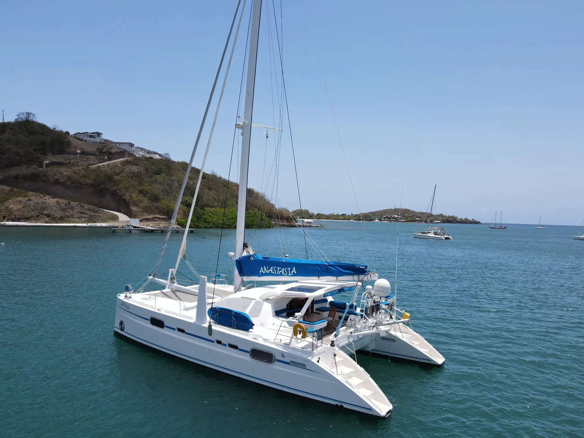 Used Sail Catamaran for Sale 2003 Catana 522 Boat Highlights