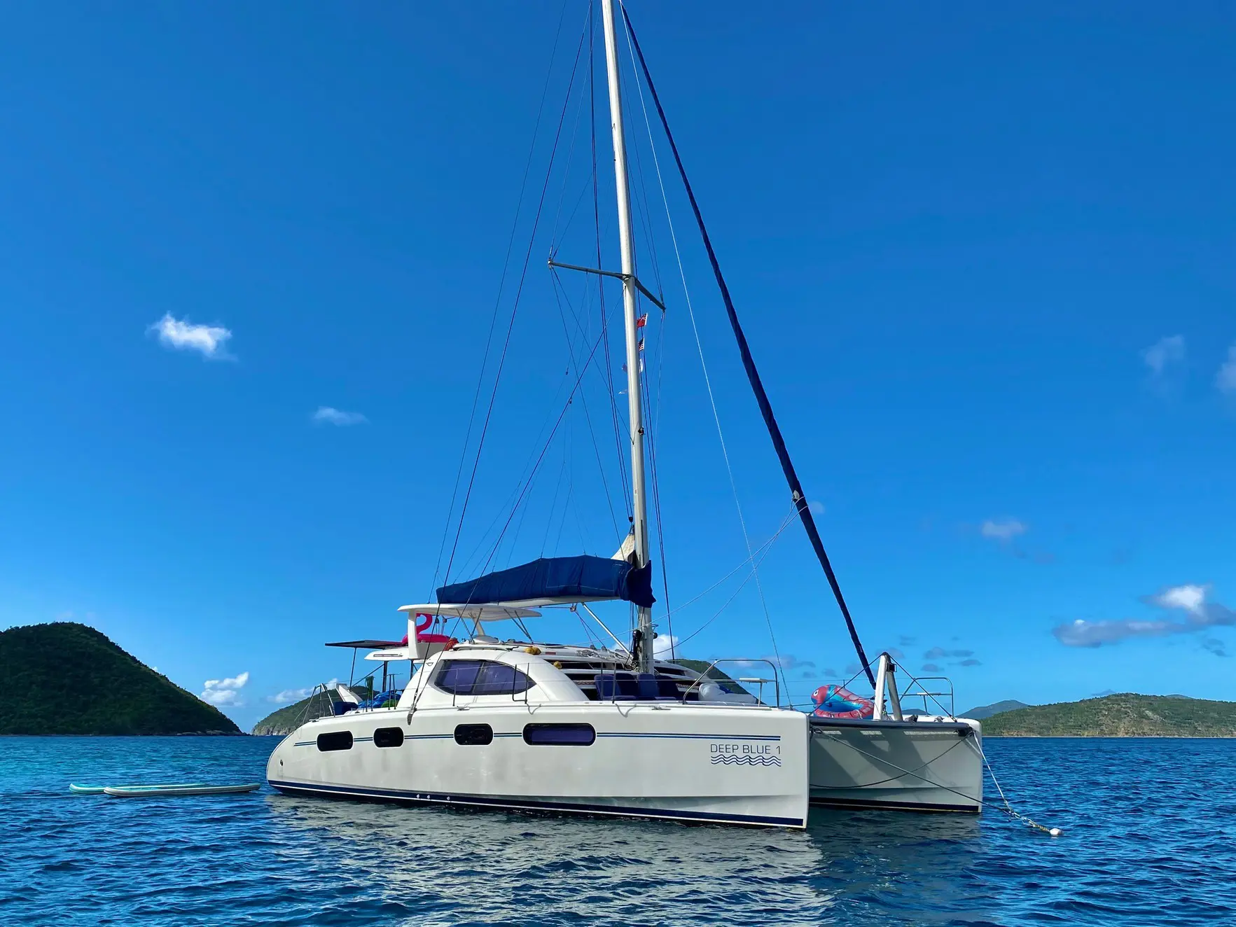 Used Sail Catamaran for Sale 2011 Leopard 46  