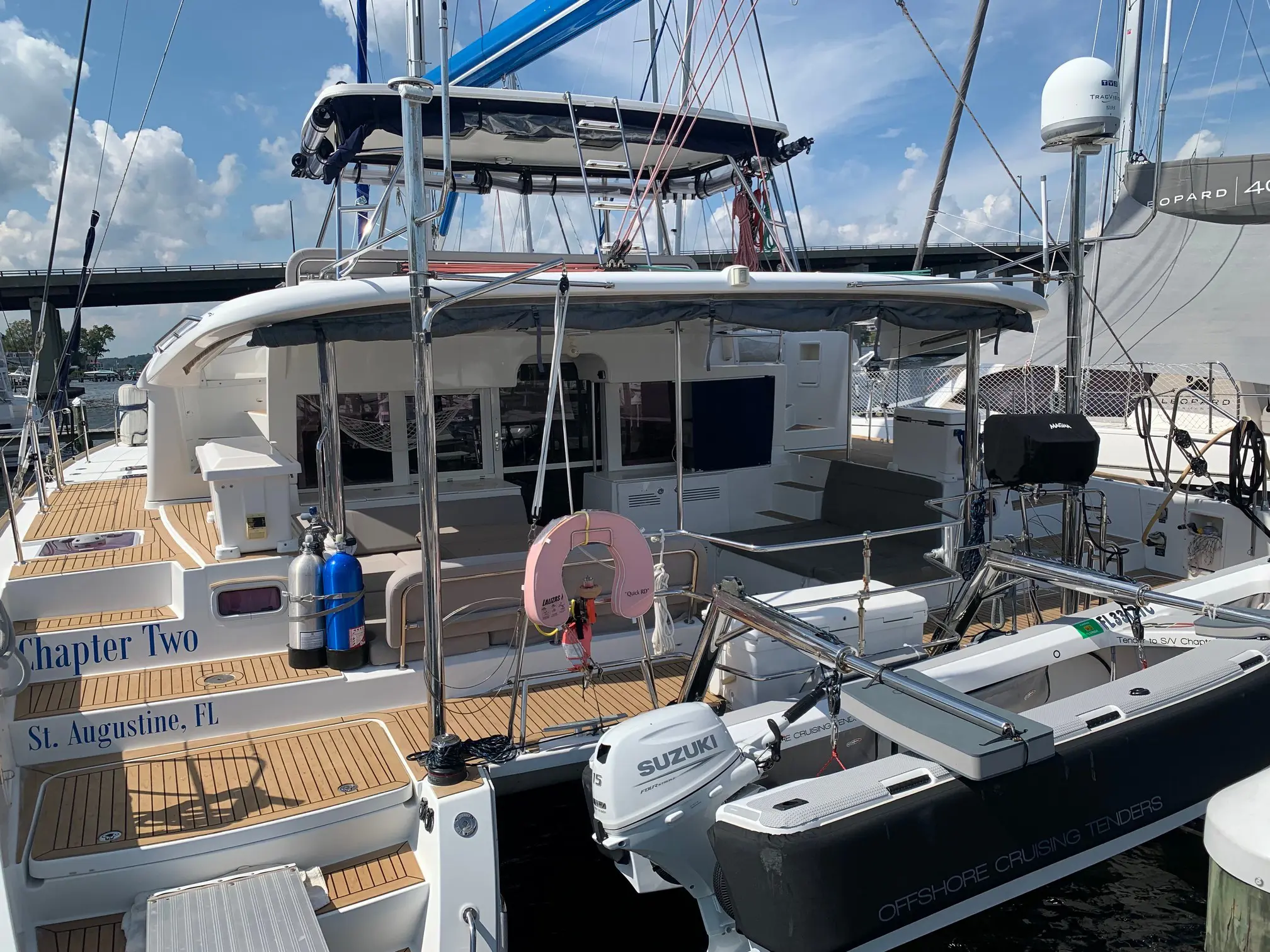 Used Sail Catamaran for Sale 2014 Lagoon 450 F Boat Highlights