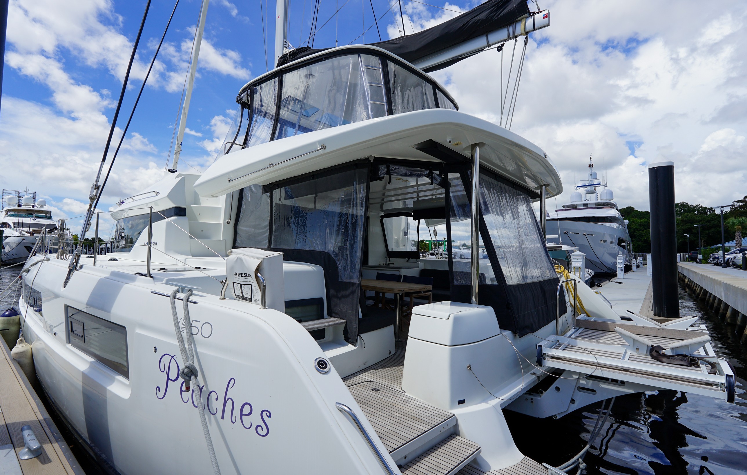 Used Sail Catamaran for Sale 2019 Lagoon 50 Boat Highlights