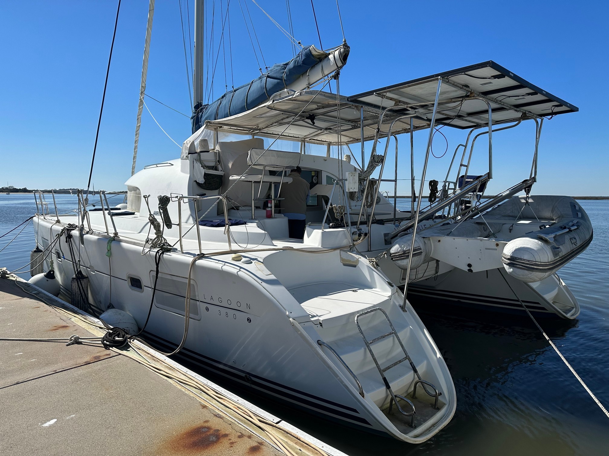 Used Sail Catamaran for Sale 2007 Lagoon 380 Boat Highlights