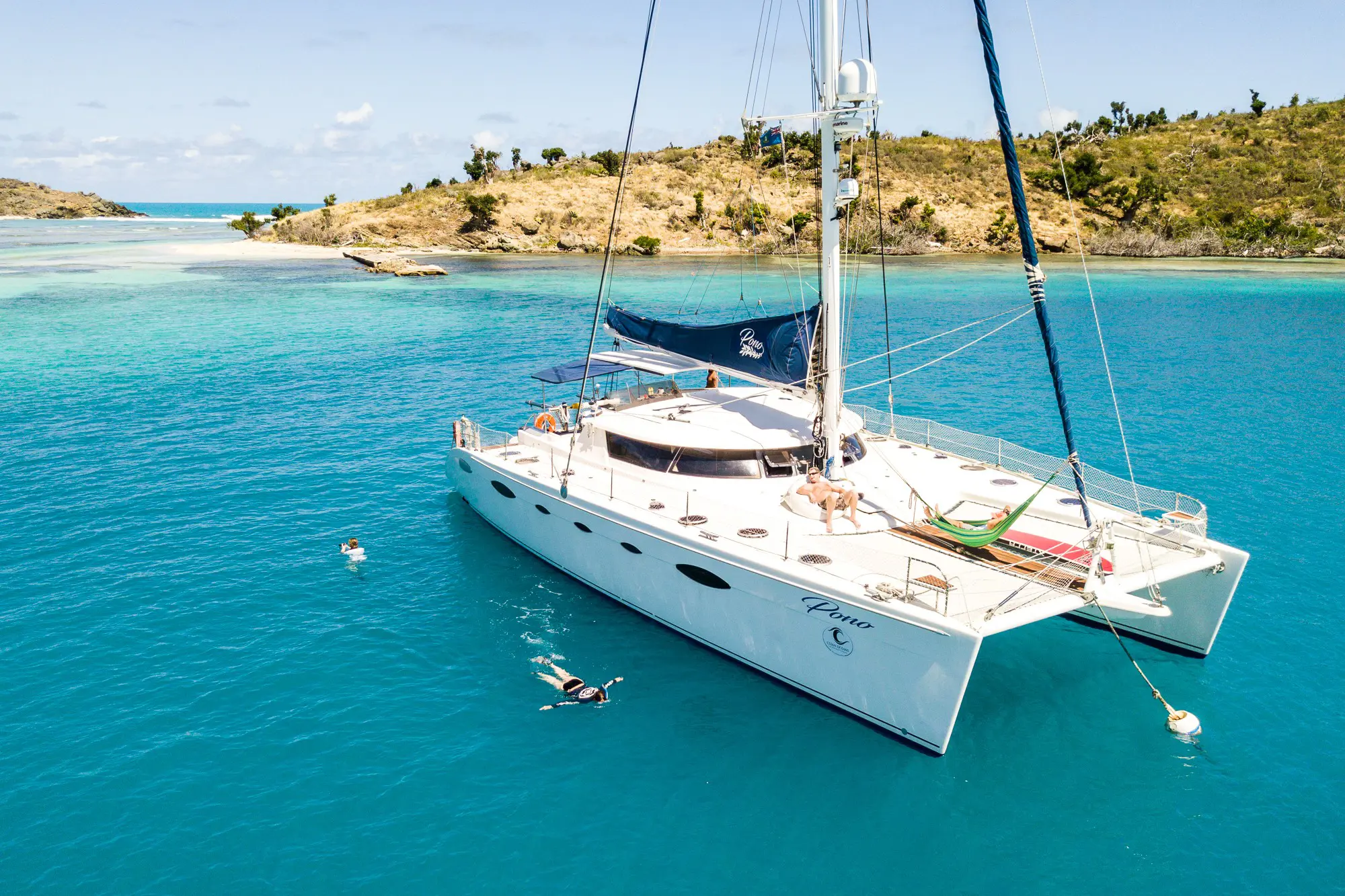 PONO Sail Fountaine Pajot Eleuthera 60