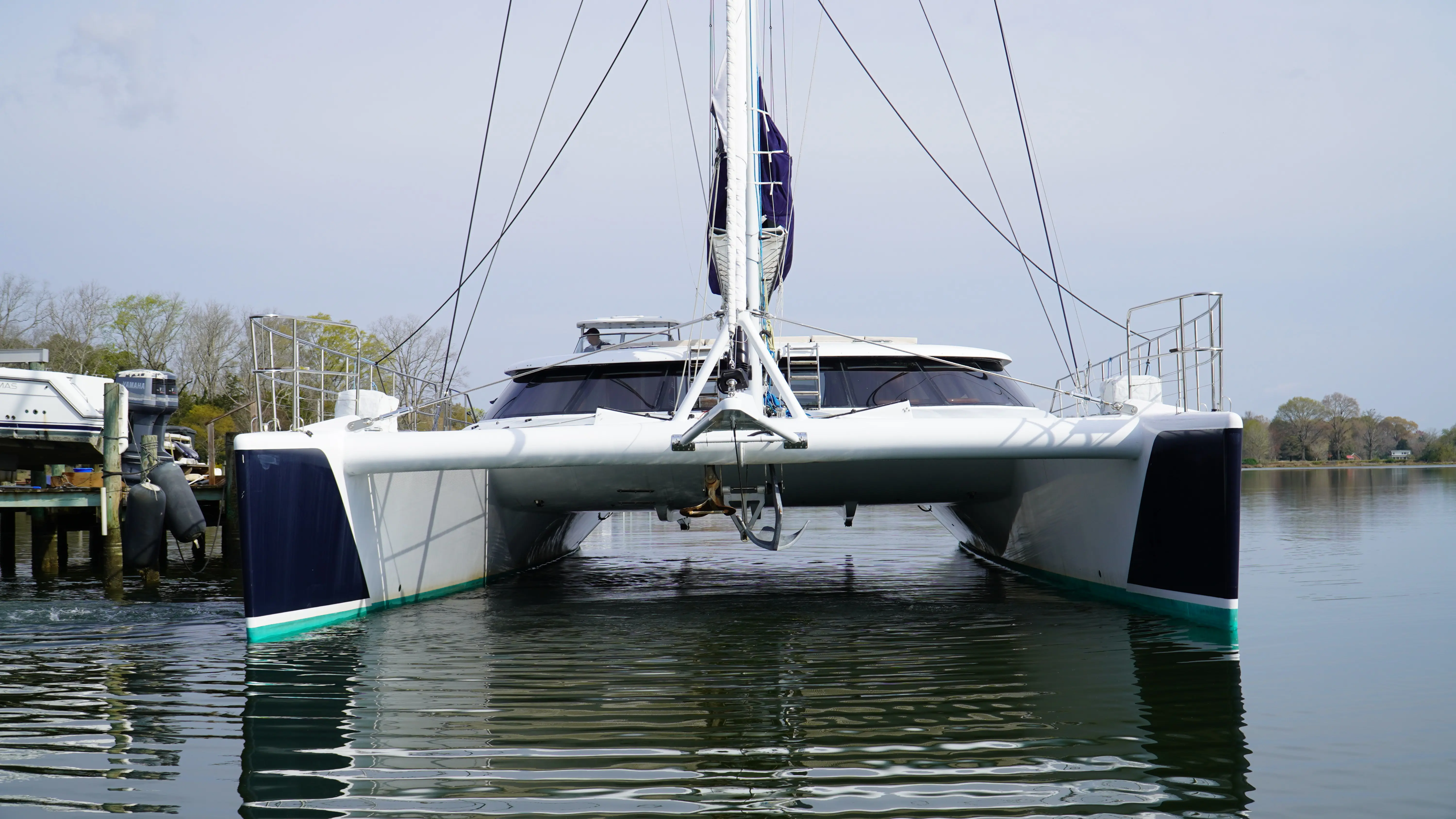 Used Sail Catamaran for Sale 2006 Executive 73 Boat Highlights