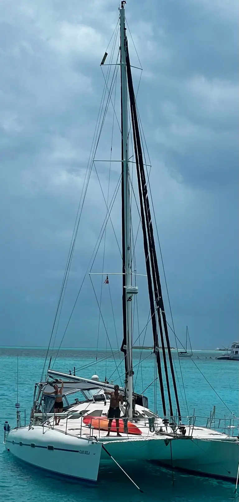 Used Sail Catamaran for Sale 2002 Dean 440 