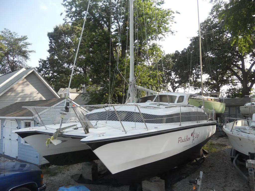 Used Sail Catamaran for Sale 1992 Gemini 3200 Boat Highlights