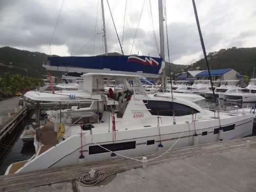 Used Sail Catamaran for Sale 2013 Leopard 48 Boat Highlights