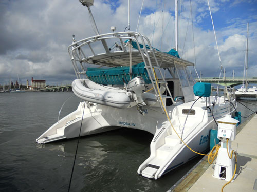 Used Sail Catamaran for Sale 2004 Manta MK II Boat Highlights