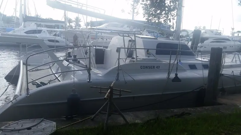 Used Sail Catamaran for Sale 2001 Conser 47 