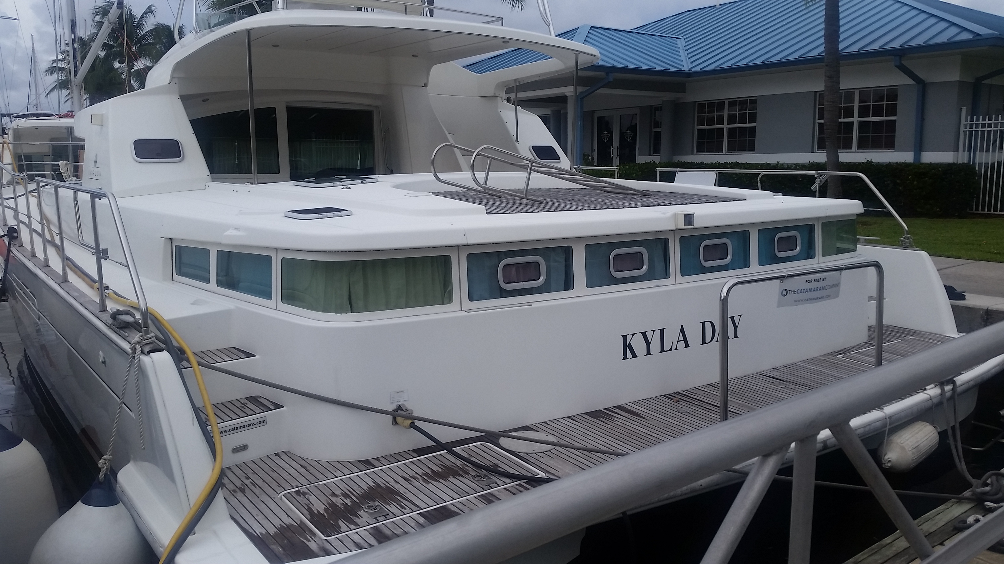 Used Power Catamaran for Sale 2004 Lagoon 43 Power  Boat Highlights