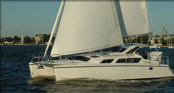 Used Sail Catamaran for Sale 2010 Gemini 105Mc Boat Highlights