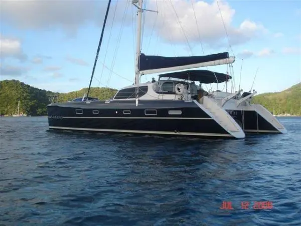 Used Sail Catamaran for Sale 2002 Privilege 58 Boat Highlights