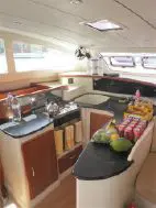 Used Sail Catamaran for Sale 2008 Leopard 43  Layout & Accommodations Image Gallery