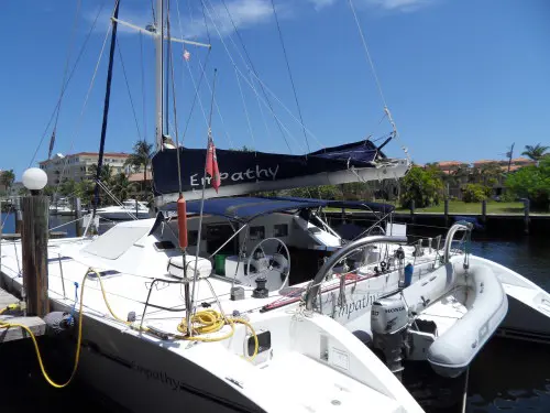 Used Sail Catamaran for Sale 1989 Lagoon 55 Boat Highlights