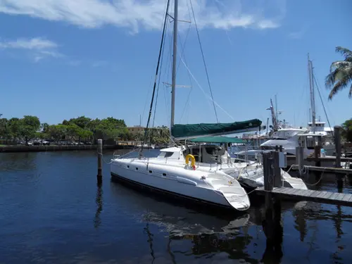 Used Sail Catamaran for Sale 2002 Lagoon 410 Boat Highlights