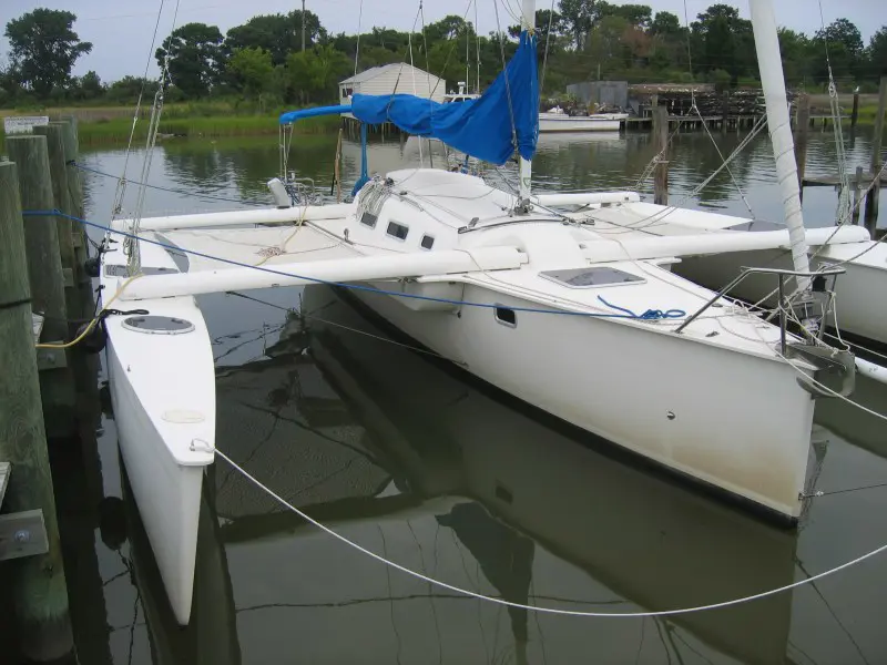 Used Sail Trimaran for Sale 1997 Contour 34SC Boat Highlights