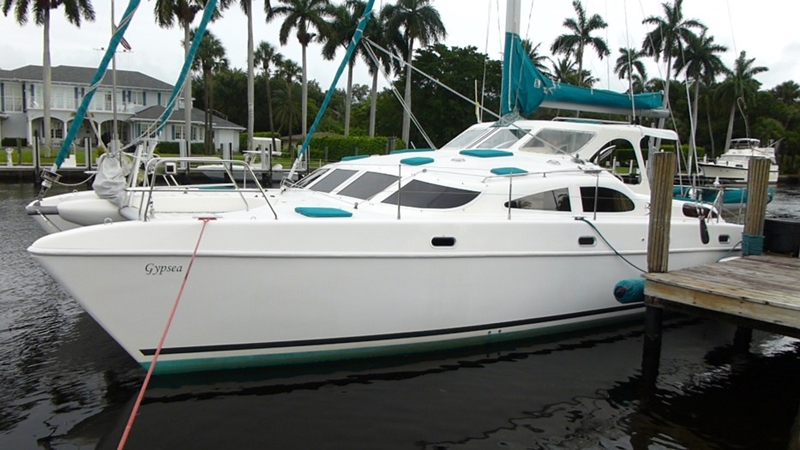 Used Sail Catamaran for Sale 2005 Broadblue 46 Boat Highlights