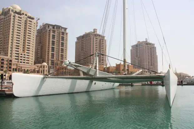 THE PEARL (AL BAWERAH) Sail Racing 110