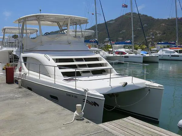 Used Power Catamaran for Sale 2009 Leopard 37 PC Boat Highlights