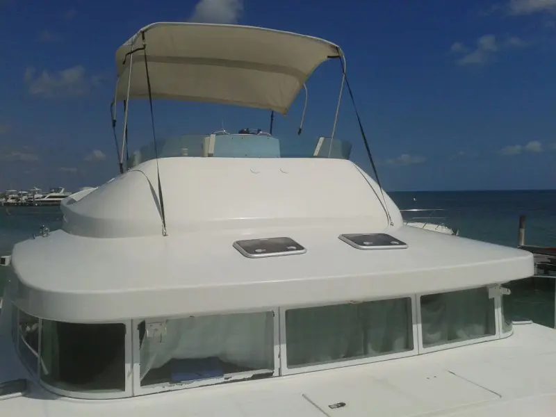 Used Power Catamaran for Sale 2004 Lagoon 43 Power  Boat Highlights