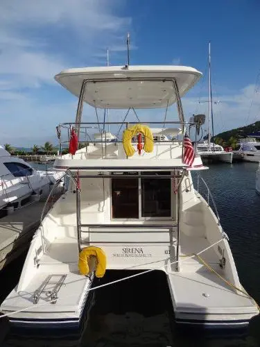 Used Power Catamaran for Sale 2009 Leopard 37 PC Boat Highlights