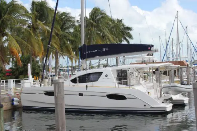 Used Sail Catamaran for Sale 2014 Leopard 39 