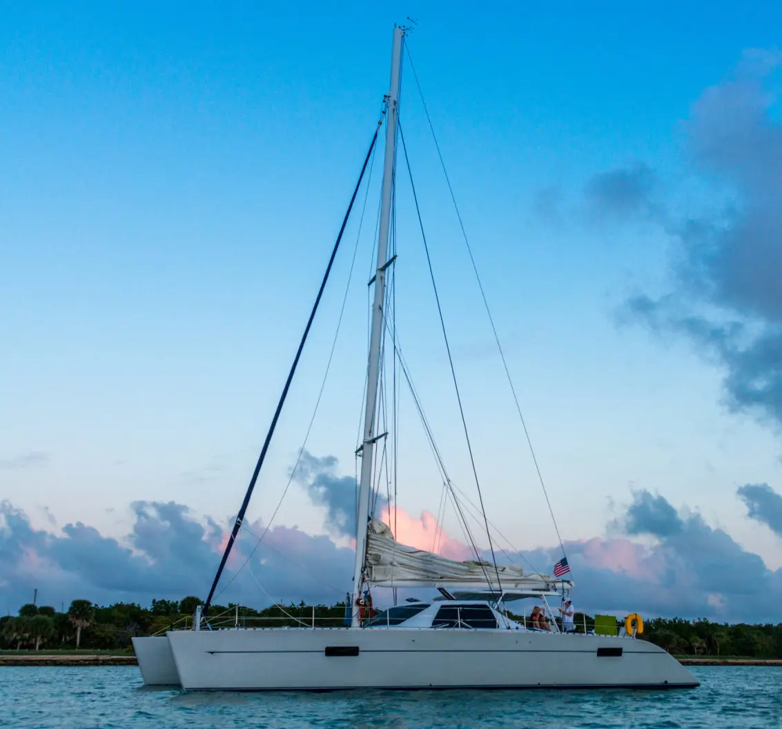 Used Sail Catamaran for Sale 1988 Lagoon 55 