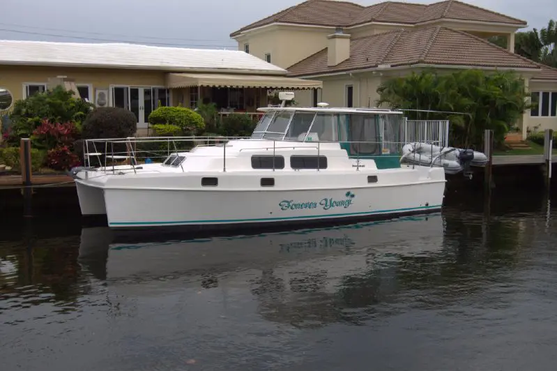 Used Power Catamaran for Sale 2003 Trawler Cat 36 