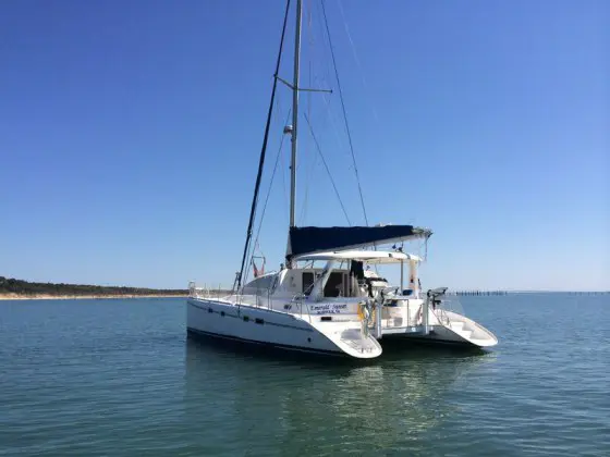 Used Sail Catamaran for Sale 2007 Leopard 43  